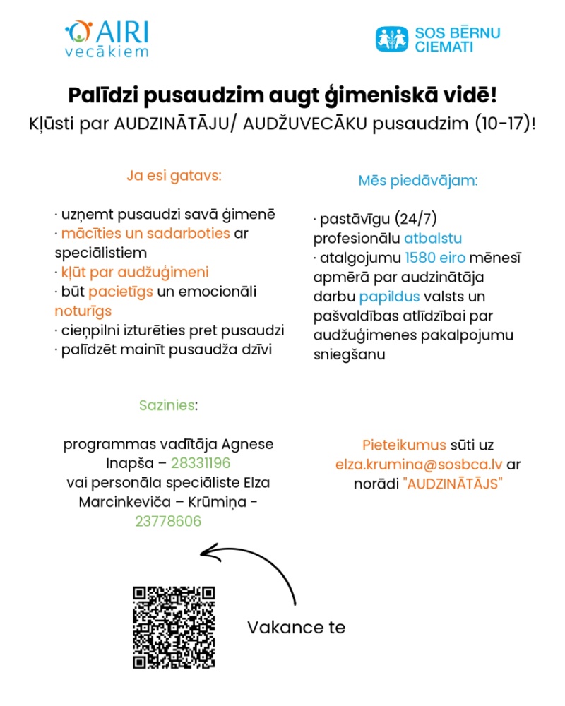 AIRI sludinājums