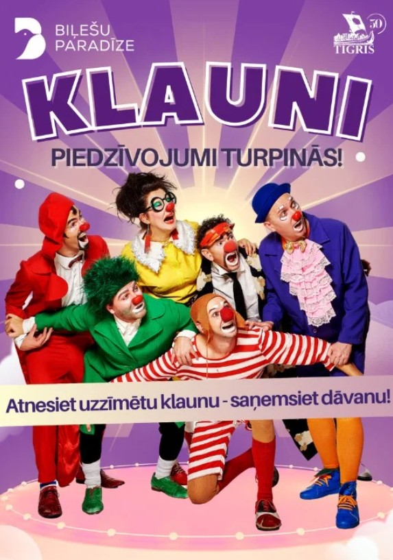 Klauni - piedzīvojumi turpinās afiša