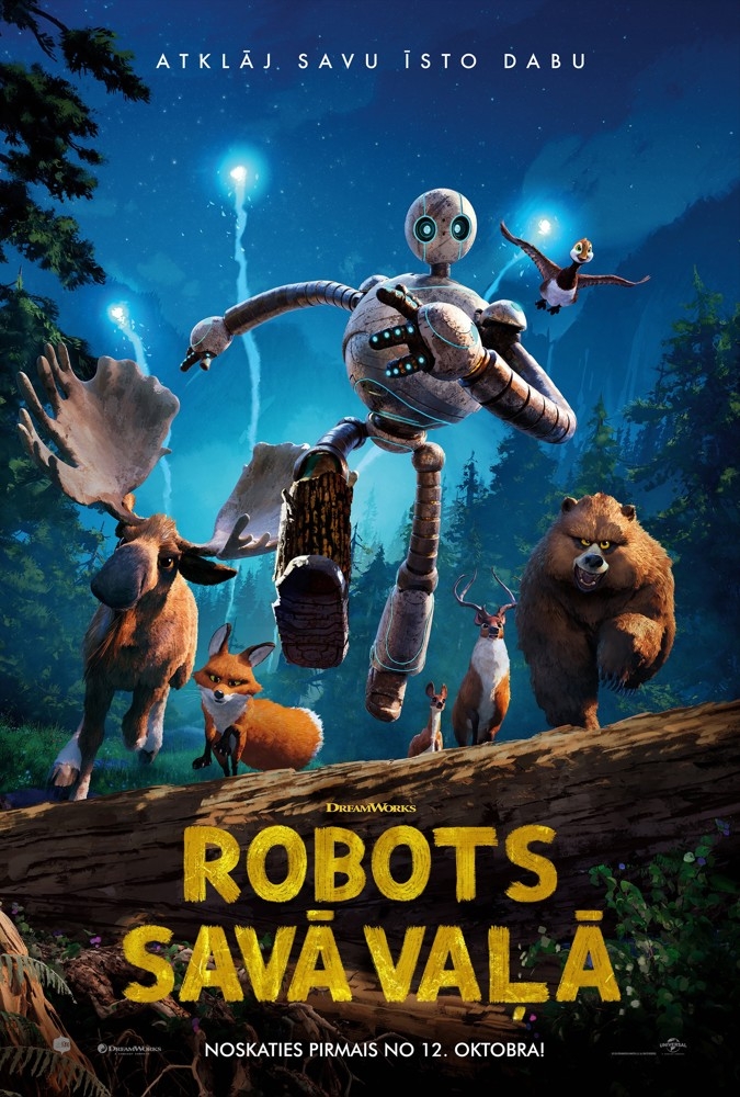 Kino afiša Robots savā vaļā