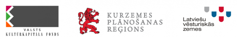 VKKF – Valsts kultūrkapitāla fonds un Kurzemes plānošanas reģions. Logo