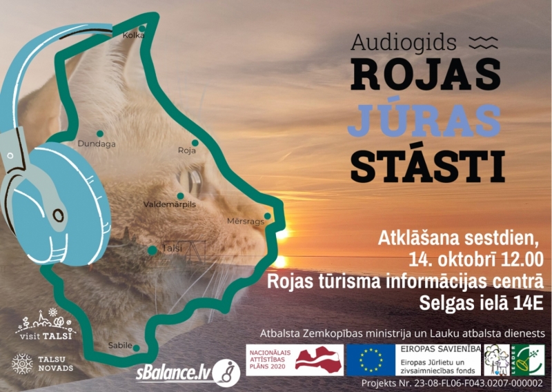 Rojas audiogida atklāšanas afiša