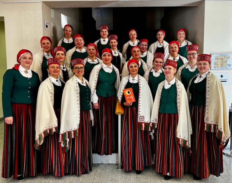 Sieviešu koris „Vaiva” ar lieliskiem panākumiem atgriežas no koru konkursa Klaipēdā