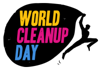 world cleanup day logo