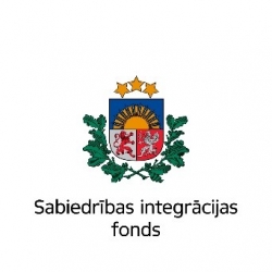 SIF logo. Sabiedrības integrācijas fonds