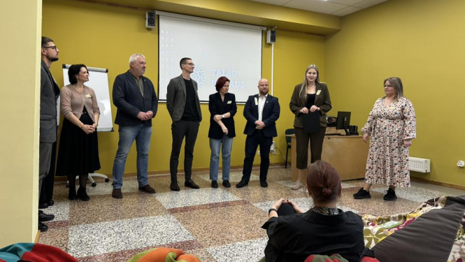 Talsu novada jaunieši prezentē attīstības idejas projekta „Domnīca” noslēguma pasākumā