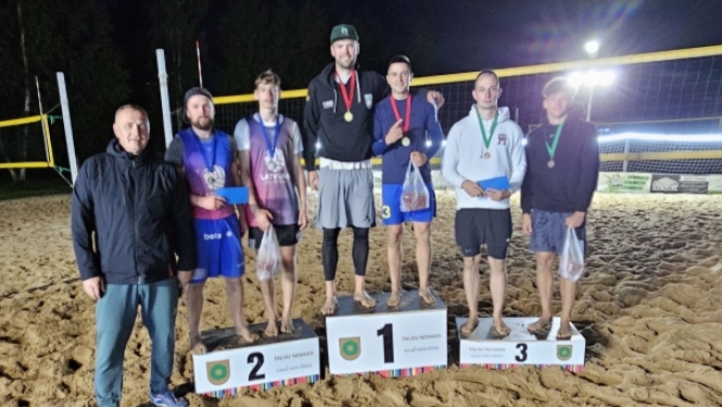 Talsu novada atklātais čempionāts pludmales volejbolā