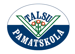 Talsu pamatskolas logo