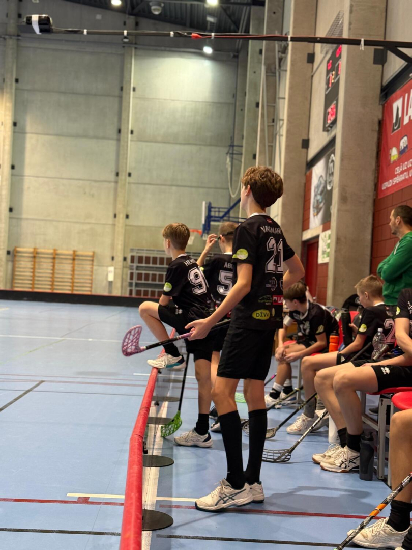 Florbola spēles U12, U13 un U14 zēniem