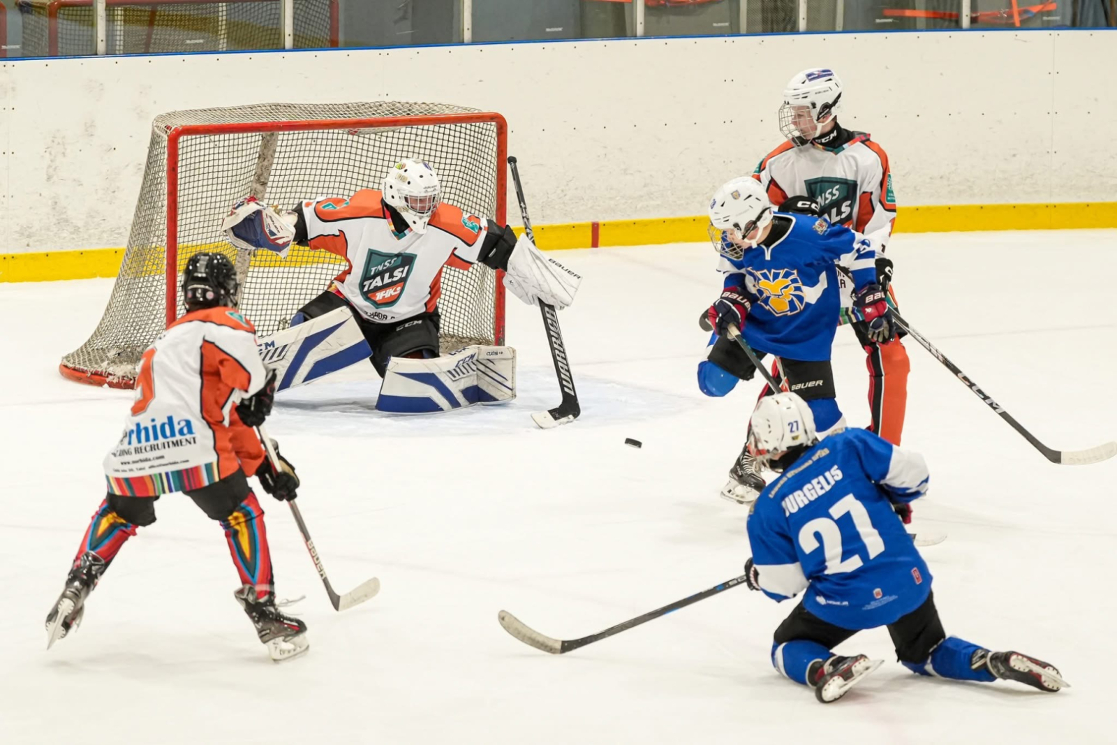 Hokeja spēle U14 grupai