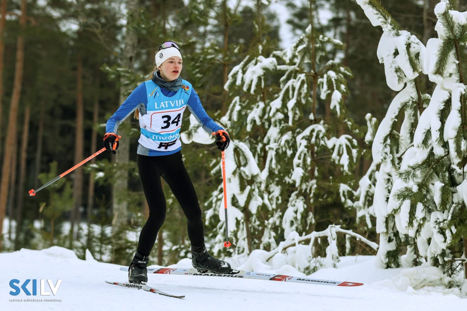 Latvijas čempionāta pirmais posms distanču slēpošanā