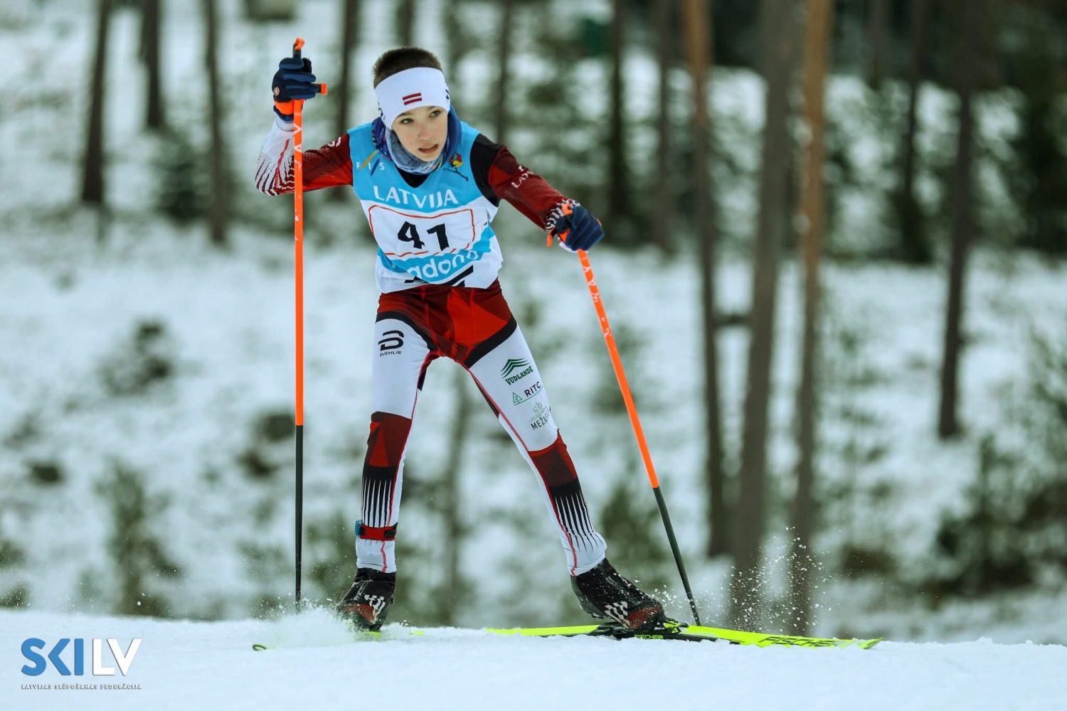 Latvijas čempionāta pirmais posms distanču slēpošanā