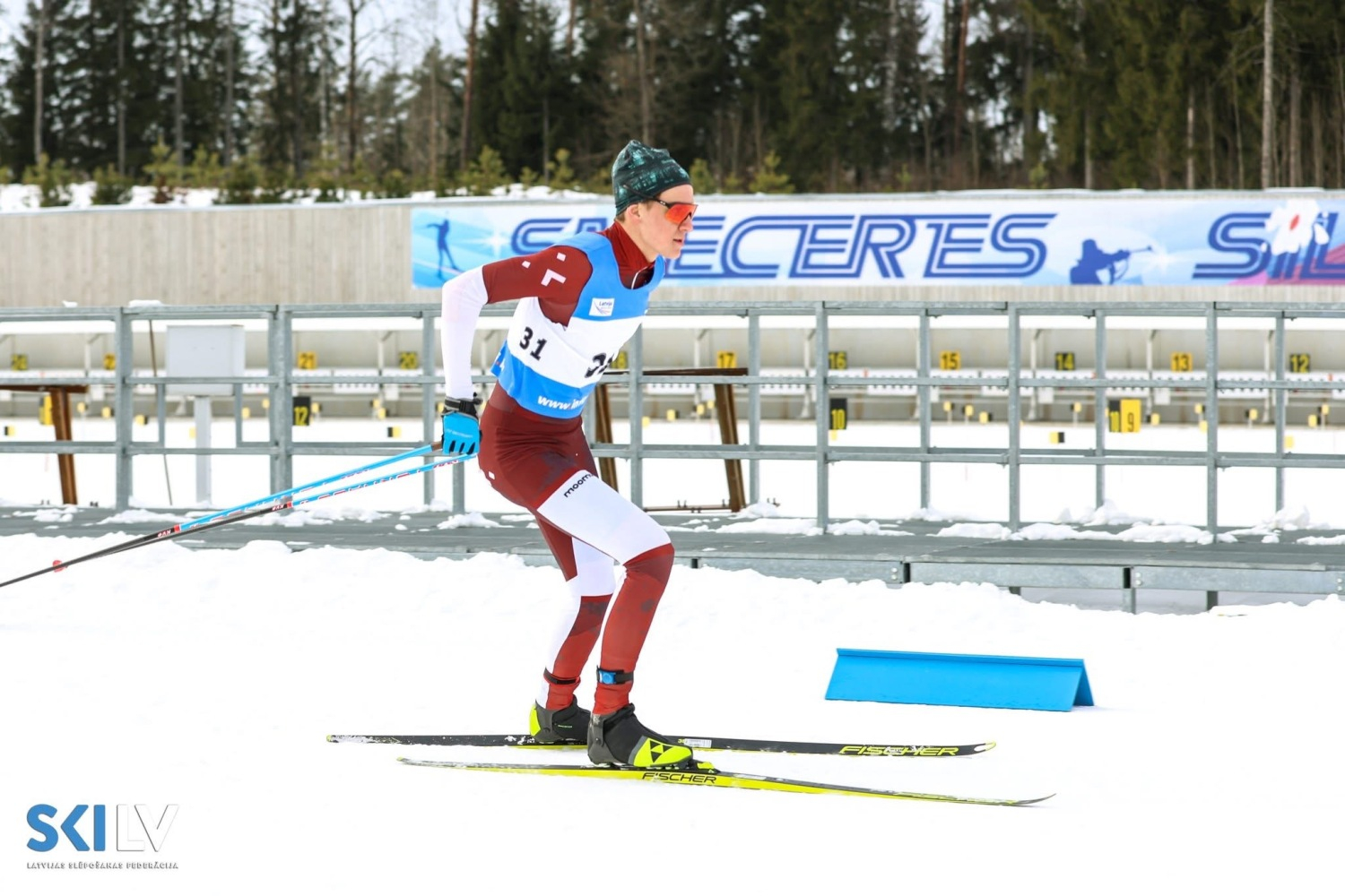 Latvijas čempionāta pirmais posms distanču slēpošanā