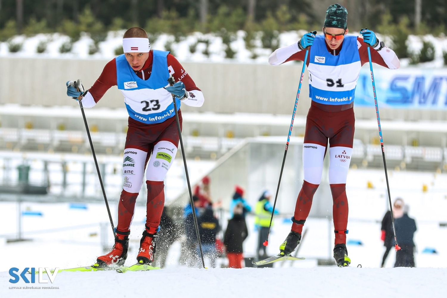 Latvijas čempionāta pirmais posms distanču slēpošanā