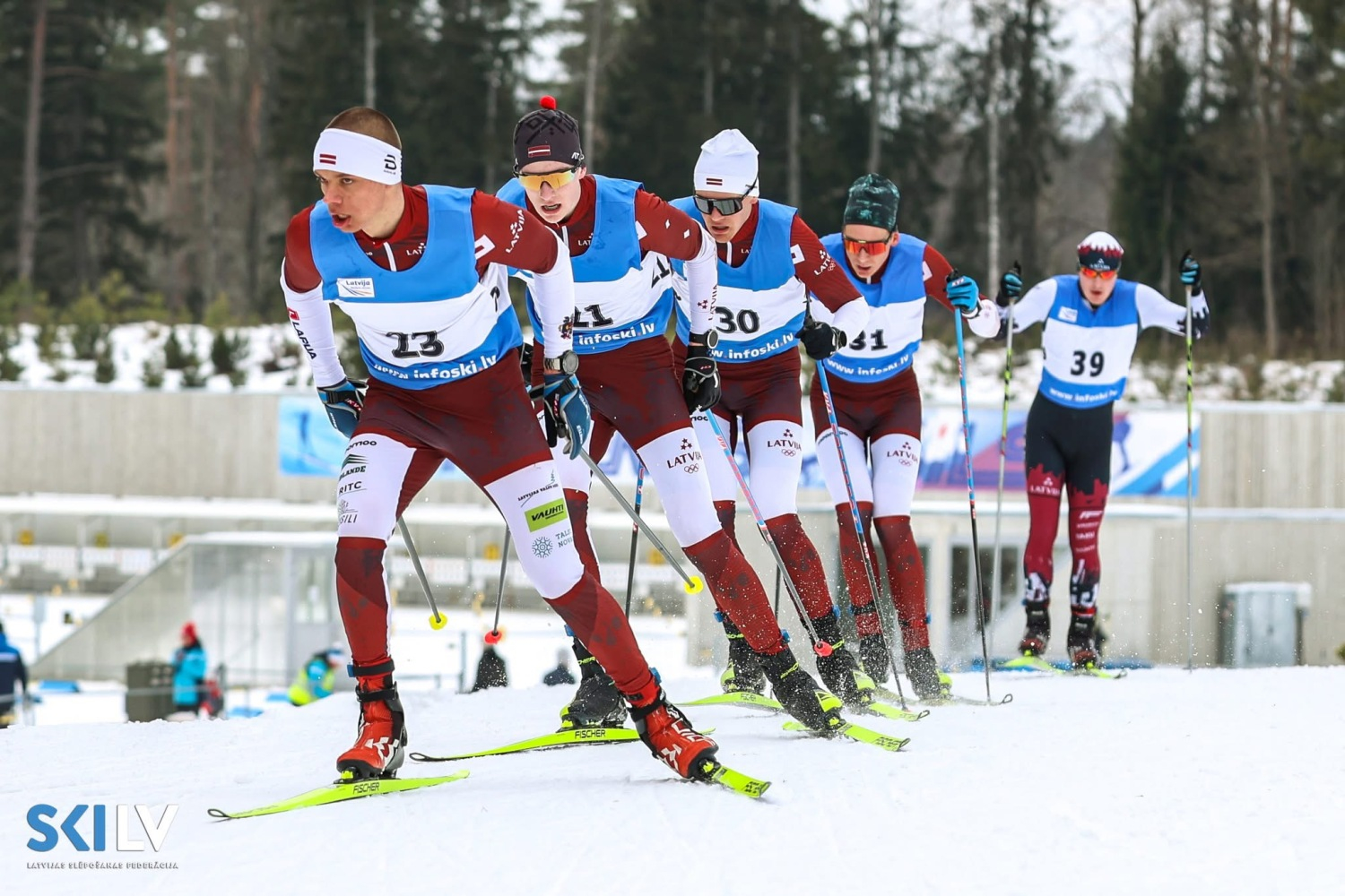 Latvijas čempionāta pirmais posms distanču slēpošanā