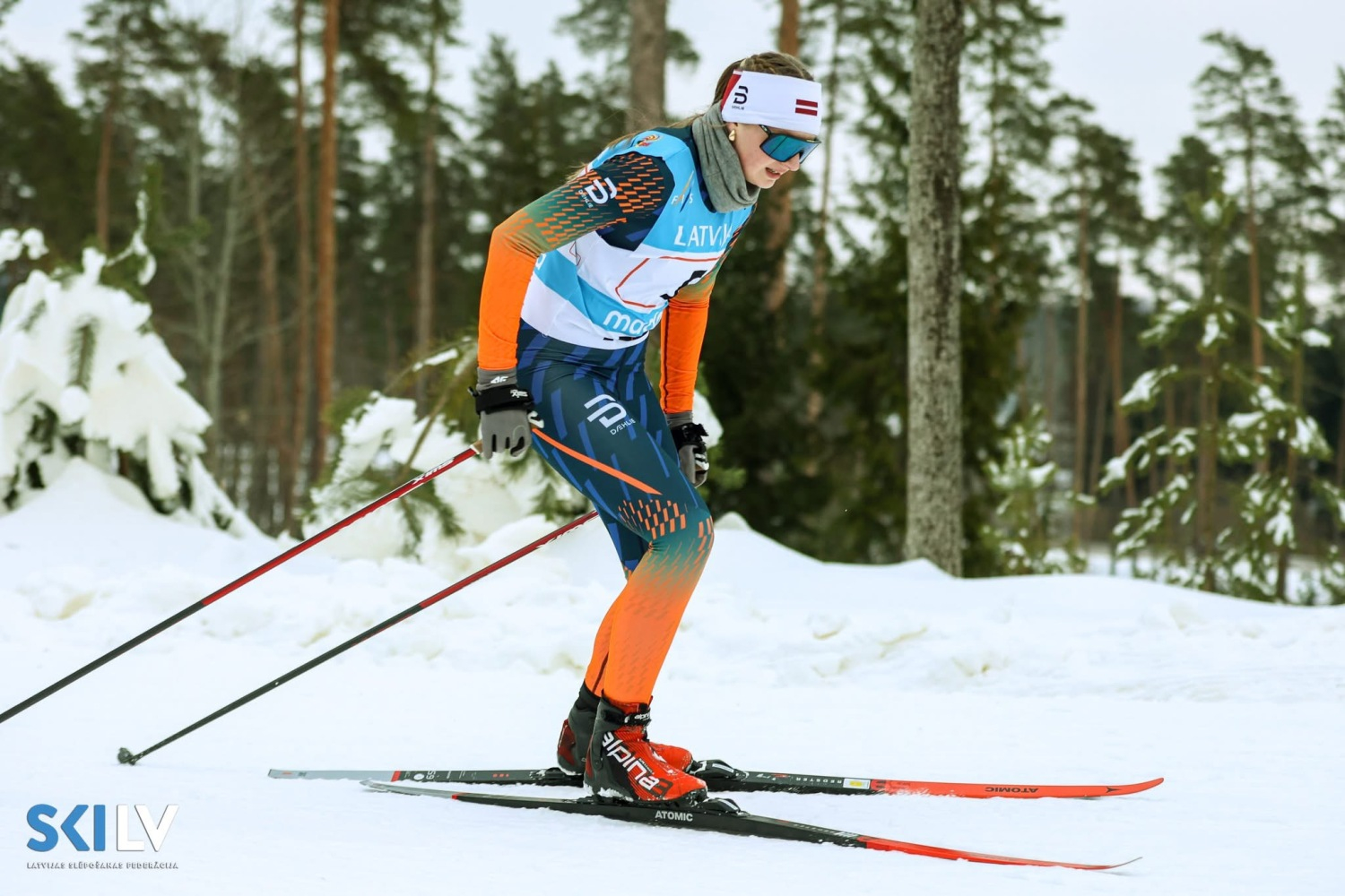 Latvijas čempionāta pirmais posms distanču slēpošanā