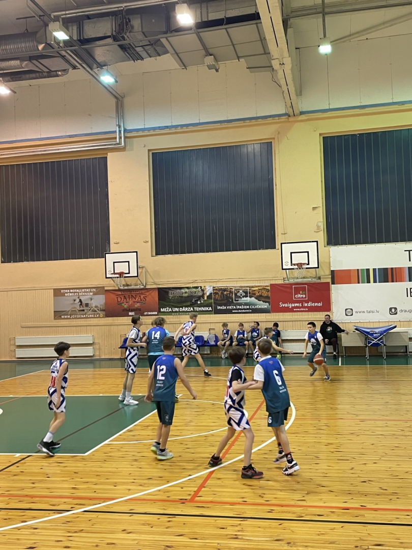 Latvijas Jaunatnes basketbola līgas spēles U13 grupai