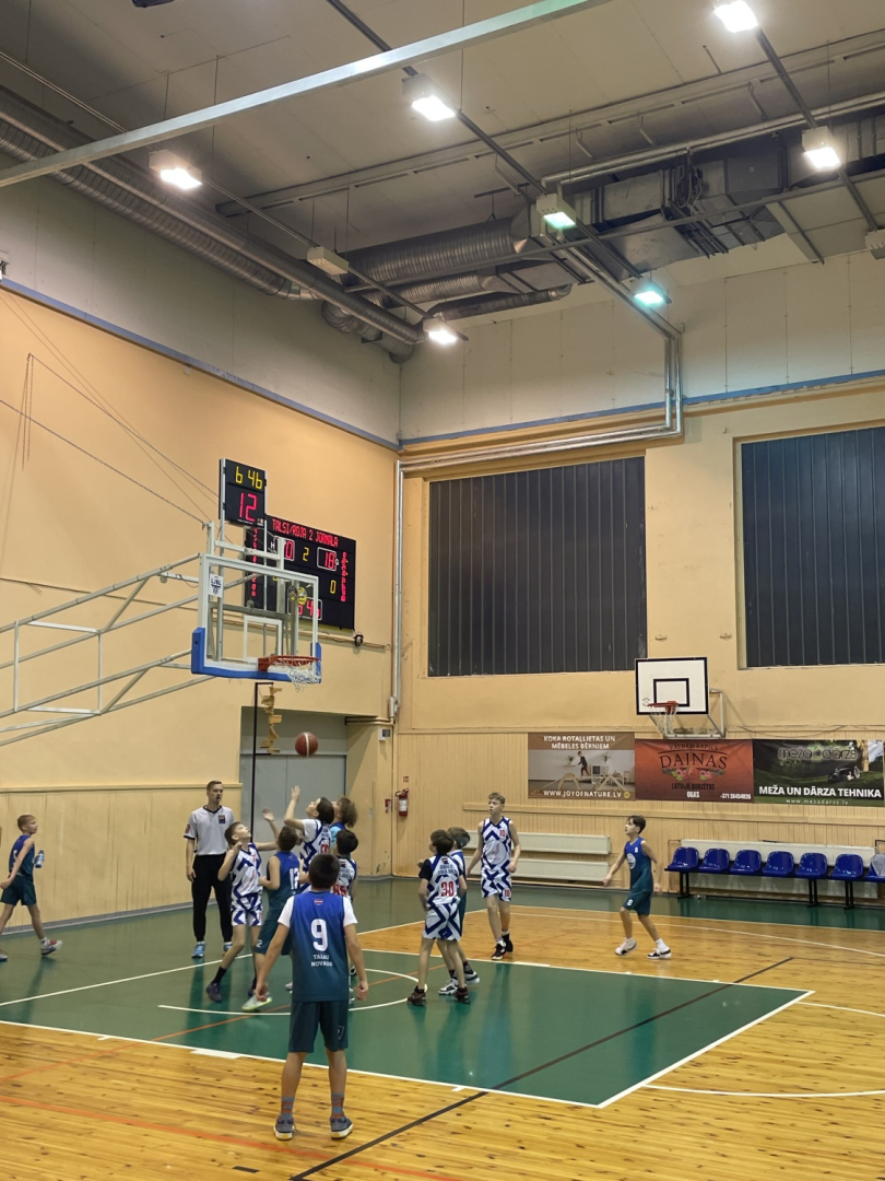 Latvijas Jaunatnes basketbola līgas spēles U13 grupai