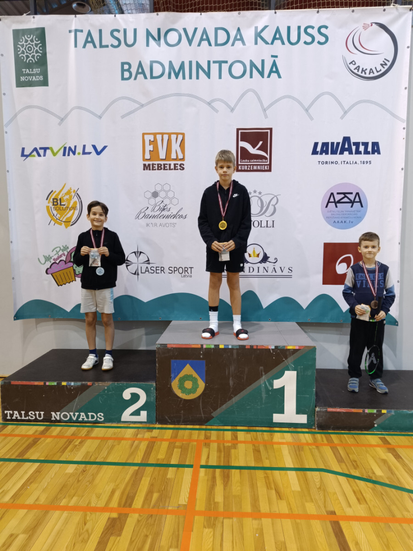 Talsu novada kauss badmintonā, 1. posms