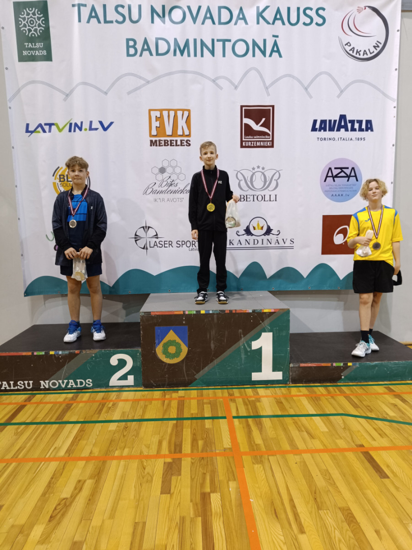 Talsu novada kauss badmintonā, 1. posms