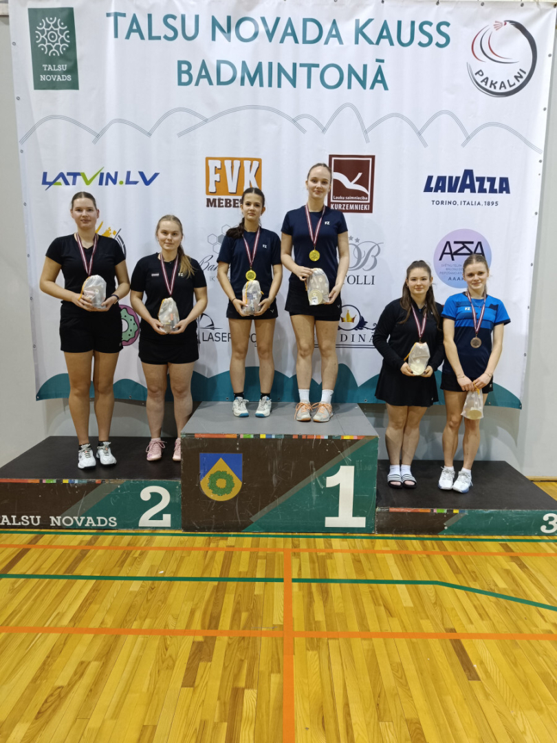 Talsu novada kauss badmintonā, 1. posms