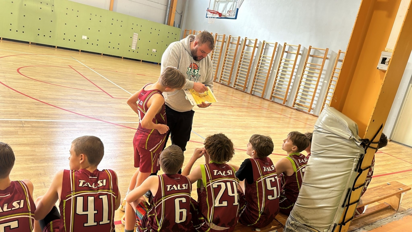 Basketbola spēle U14 grupai