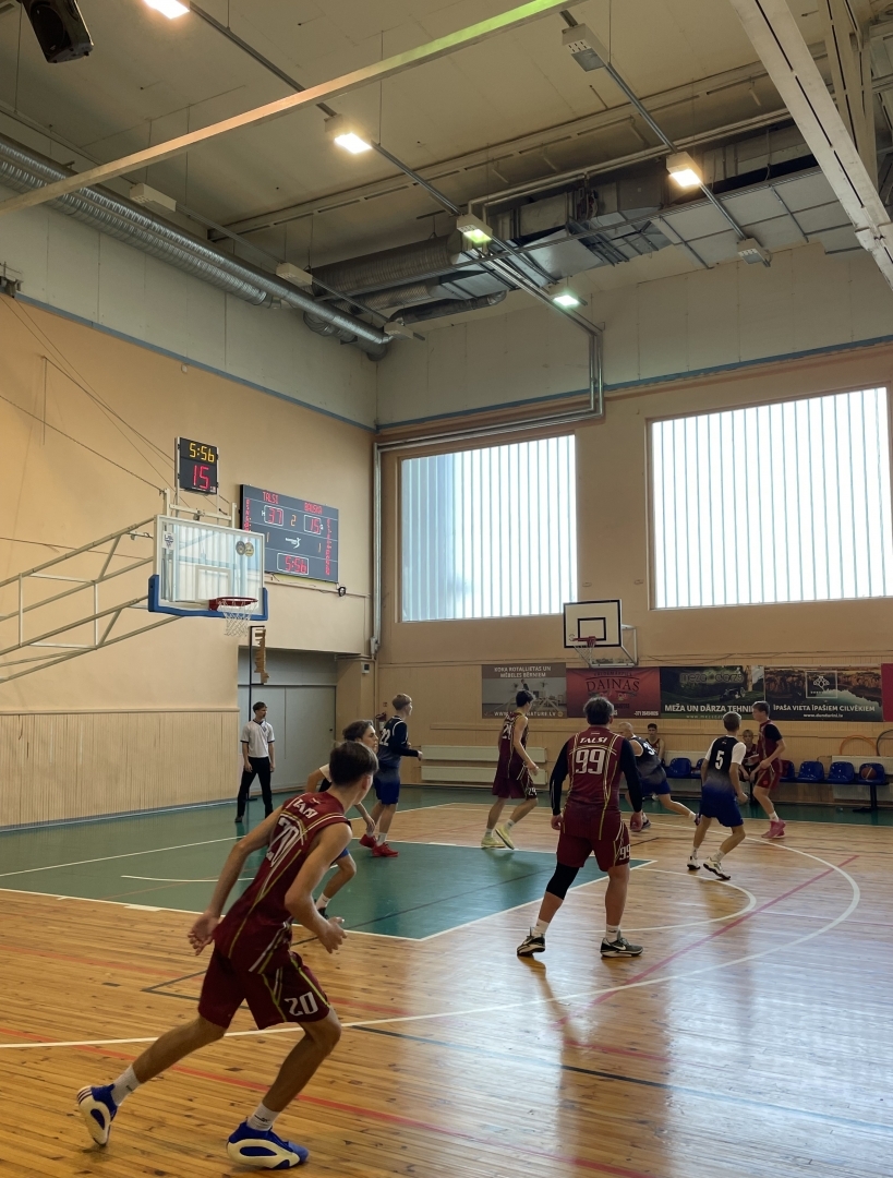 Basketbola spēles Talsos U15, U16 un U17 grupai