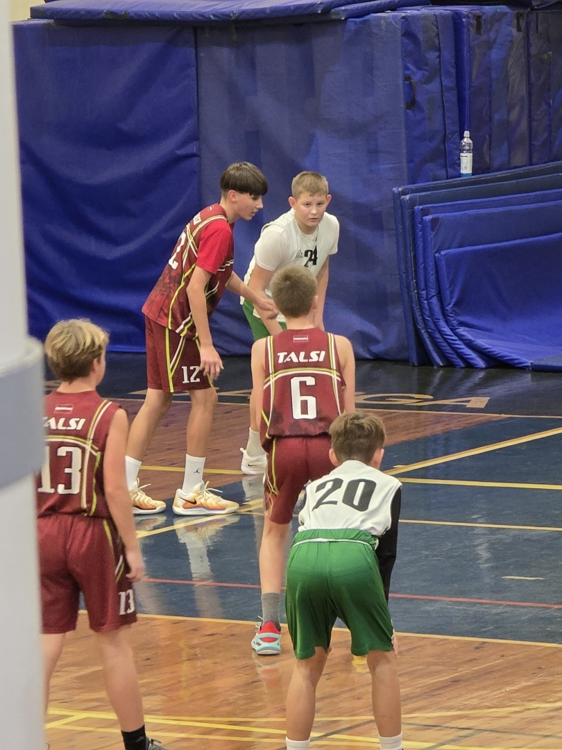 Basketbola spēles U12, U13