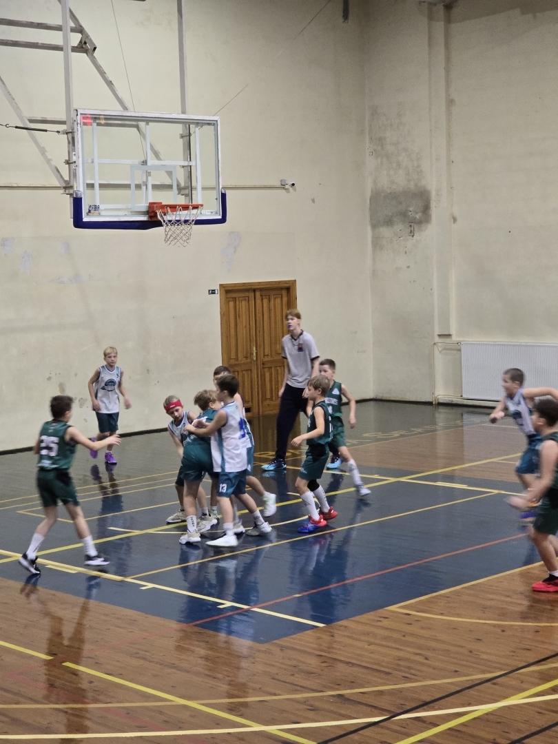 Basketbola spēles U12, U13