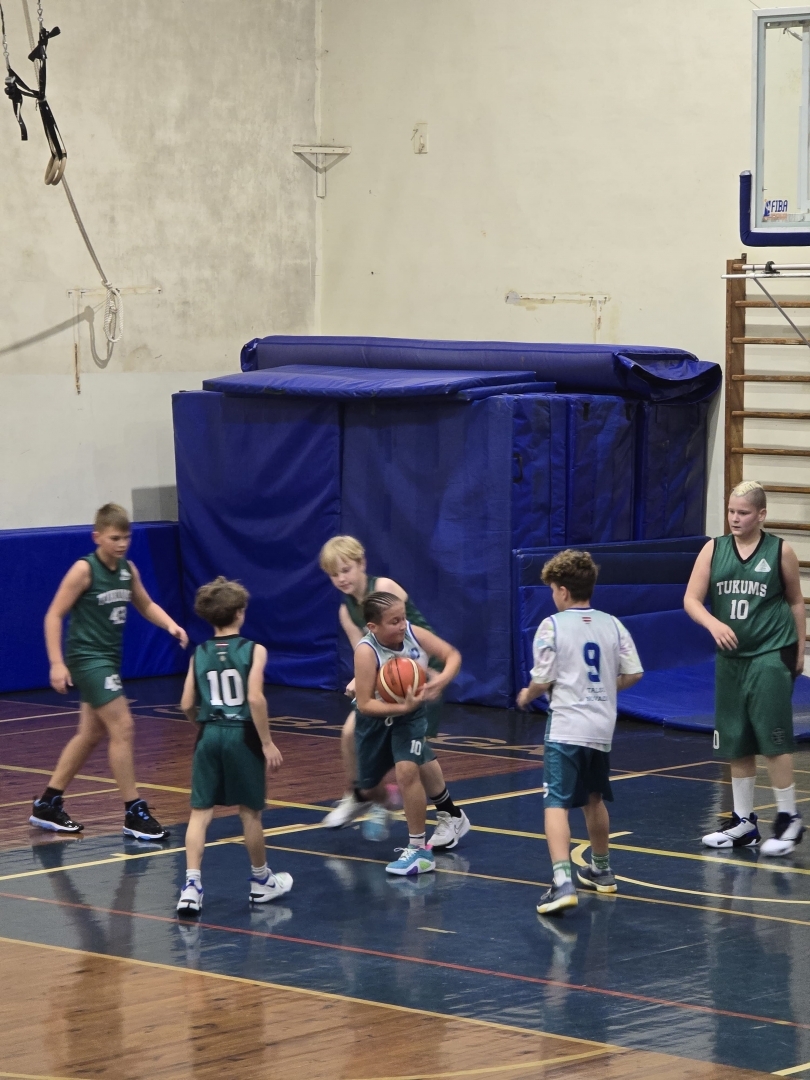 Basketbola spēles U12, U13