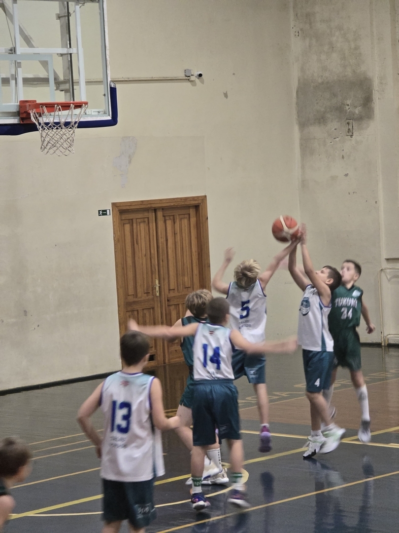 Basketbola spēles U12, U13