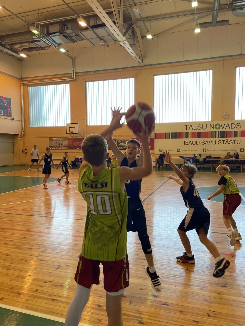 Basketbols U12 un U13 grupai Talsos