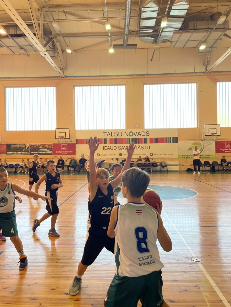 Basketbols U12 un U13 grupai Talsos