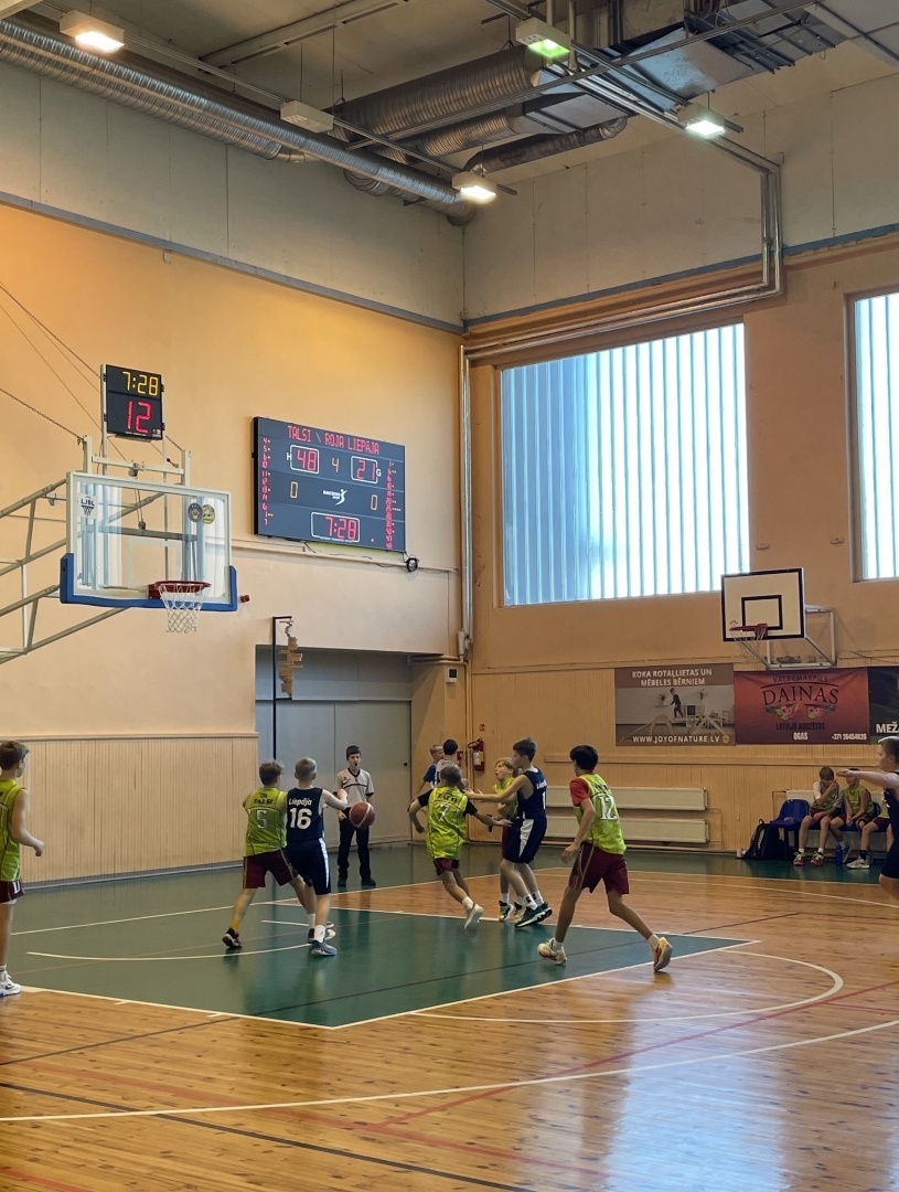 Basketbols U12 un U13 grupai Talsos