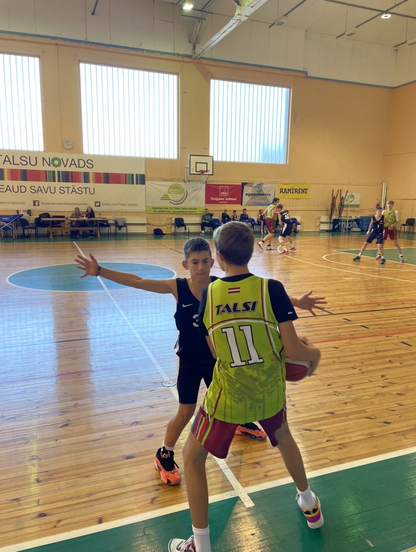 Basketbols U12 un U13 grupai Talsos