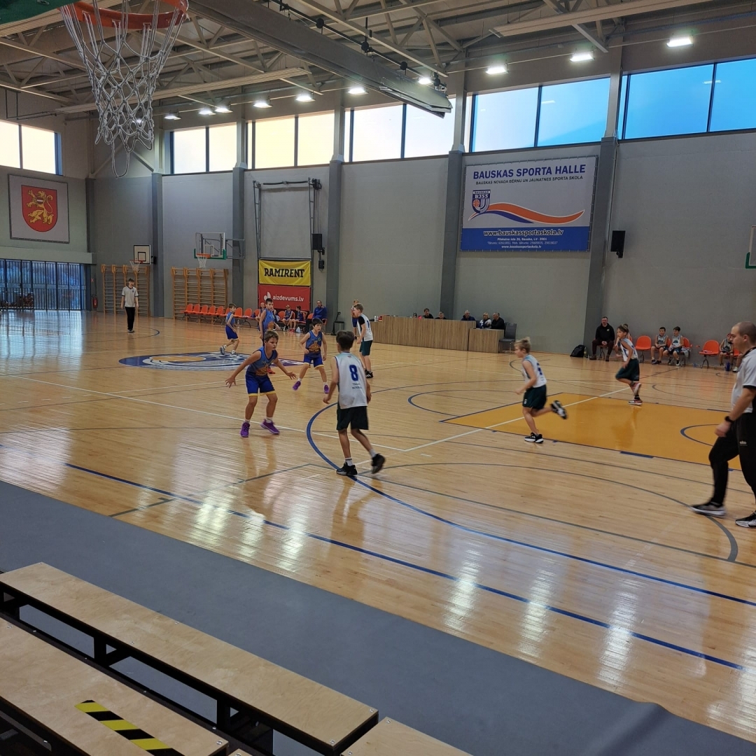 Basketbols U12 un U13 grupām Bauskā