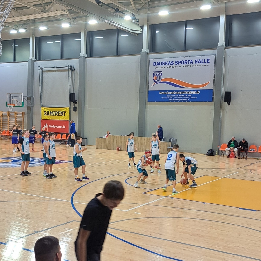 Basketbols U12 un U13 grupām Bauskā