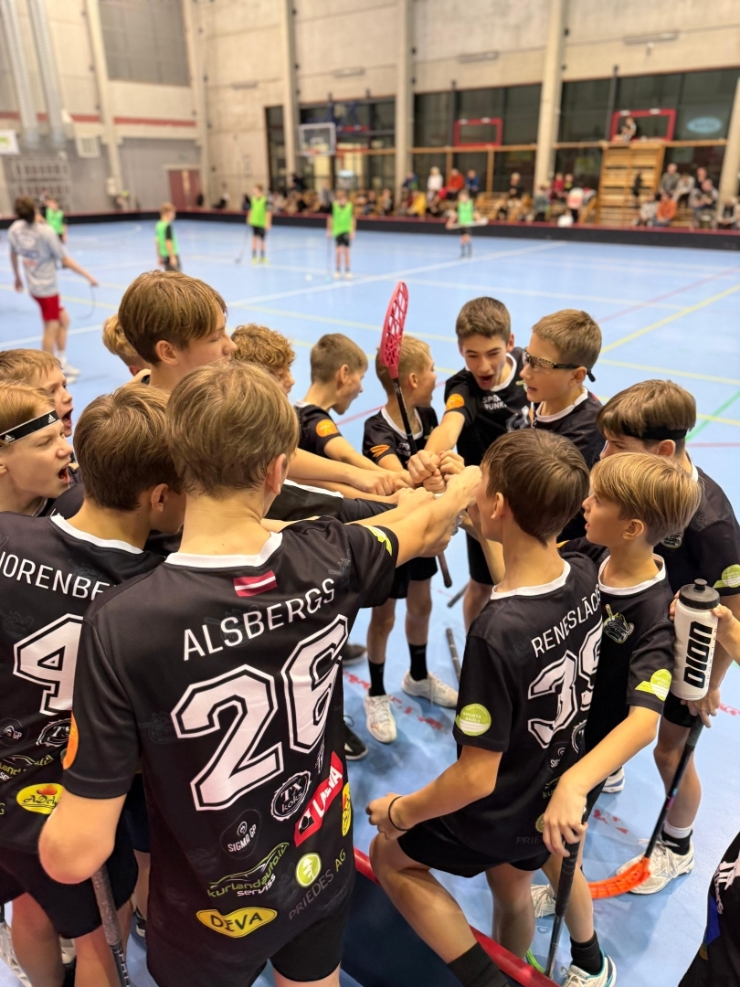 Florbola spēles U12 un U13 grupai