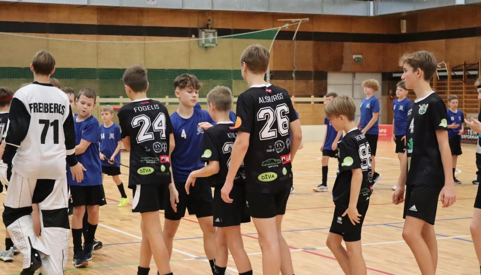 Florbola spēles U13, U14 pret FBK SĀC