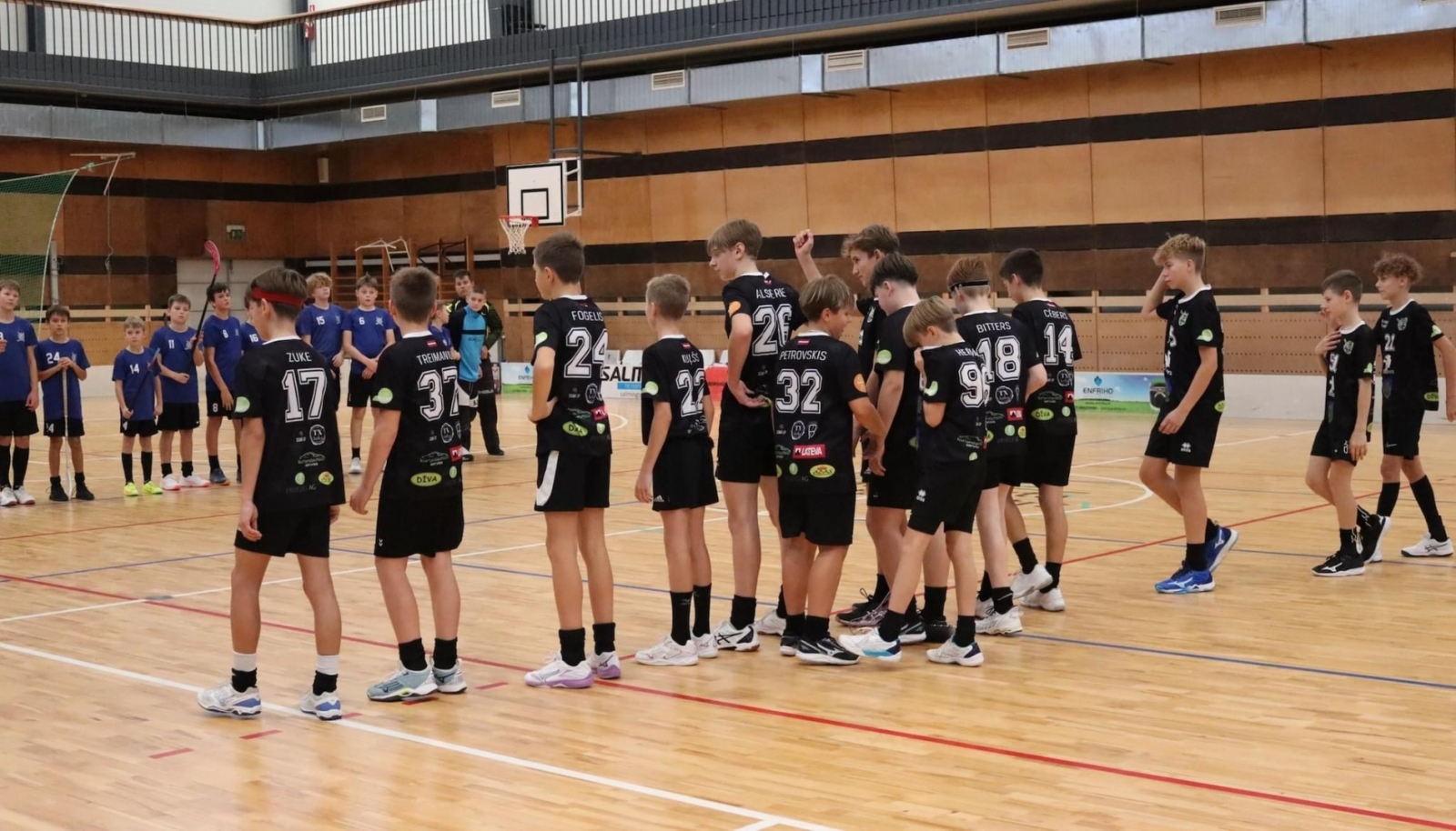 Florbola spēles U13, U14 pret FBK SĀC