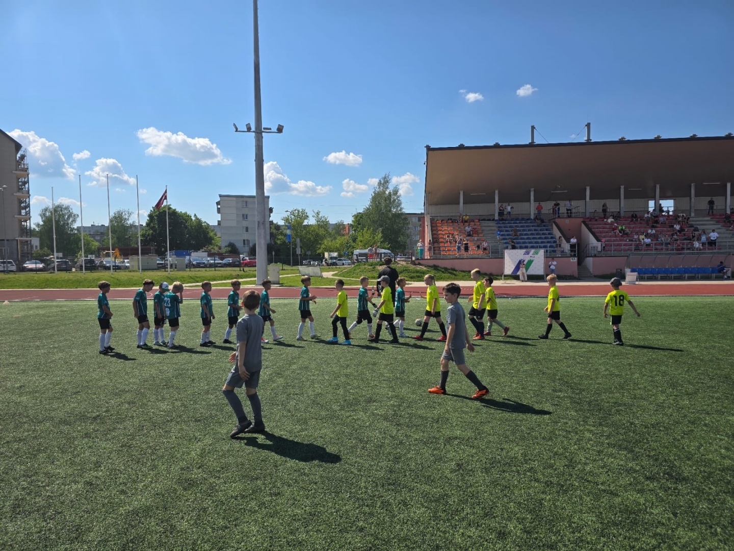 Futbols U9 grupai Salaspilī