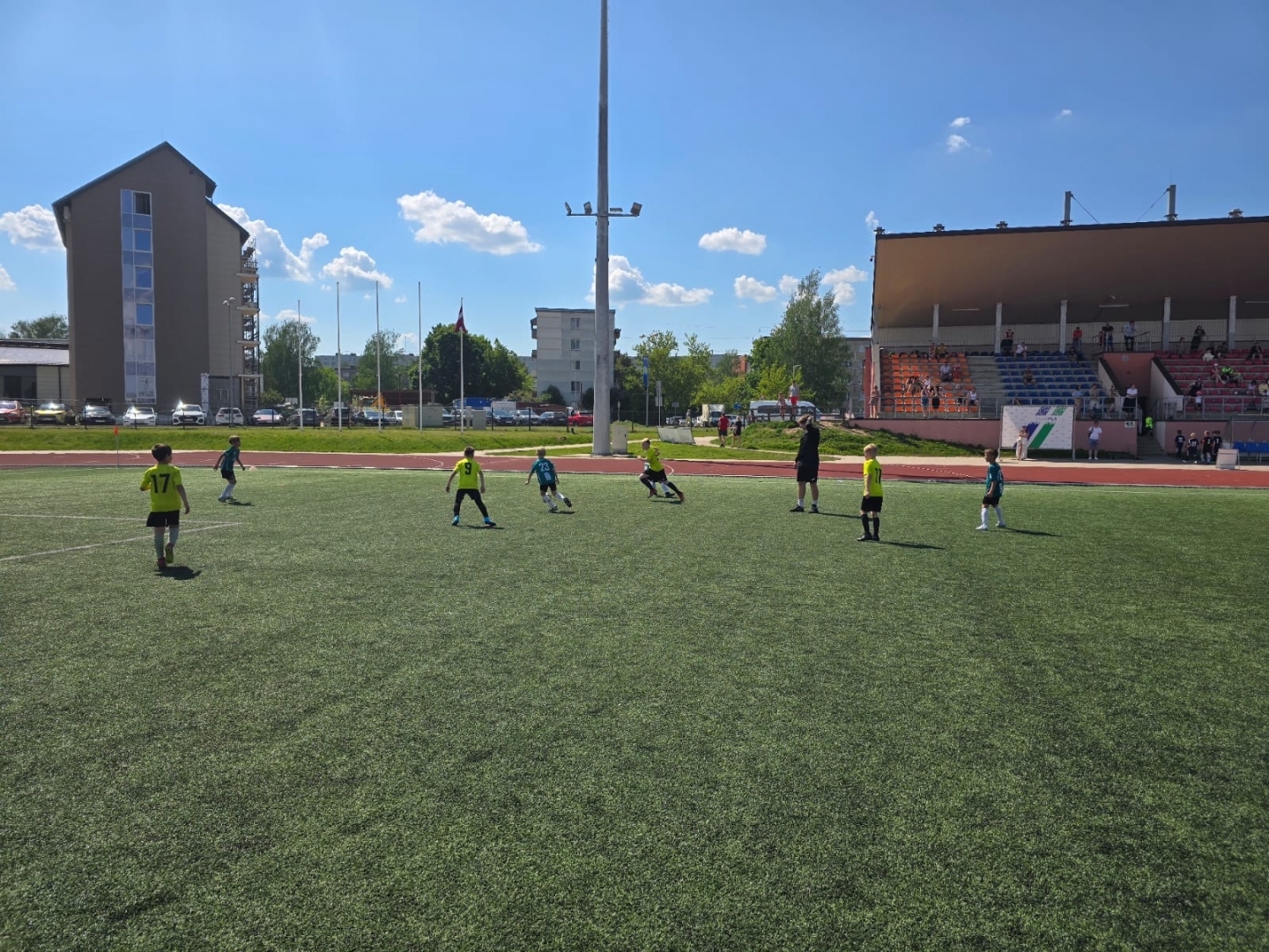 Futbols U9 grupai Salaspilī