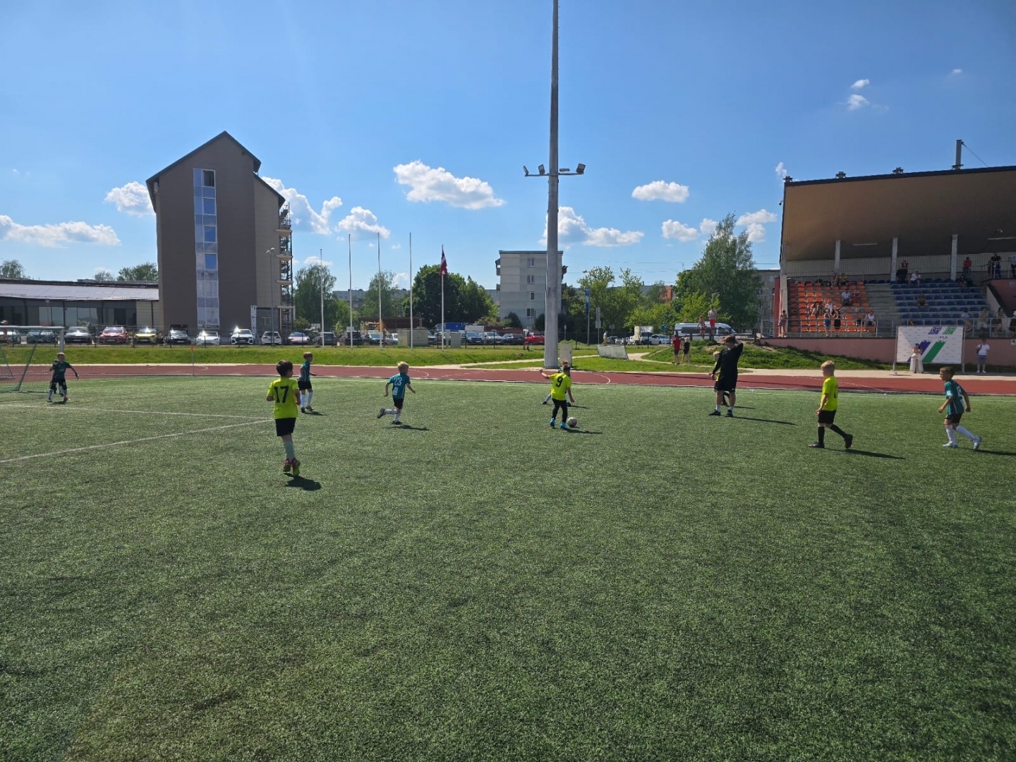 Futbols U9 grupai Salaspilī