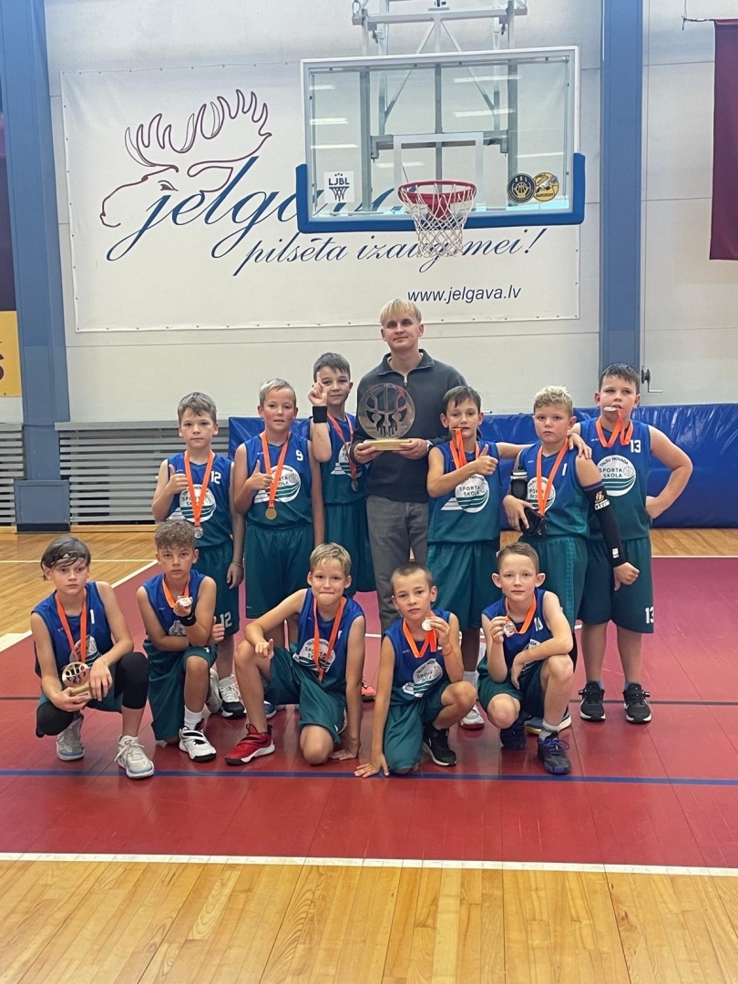 U10 basketbolisti Jelgavā