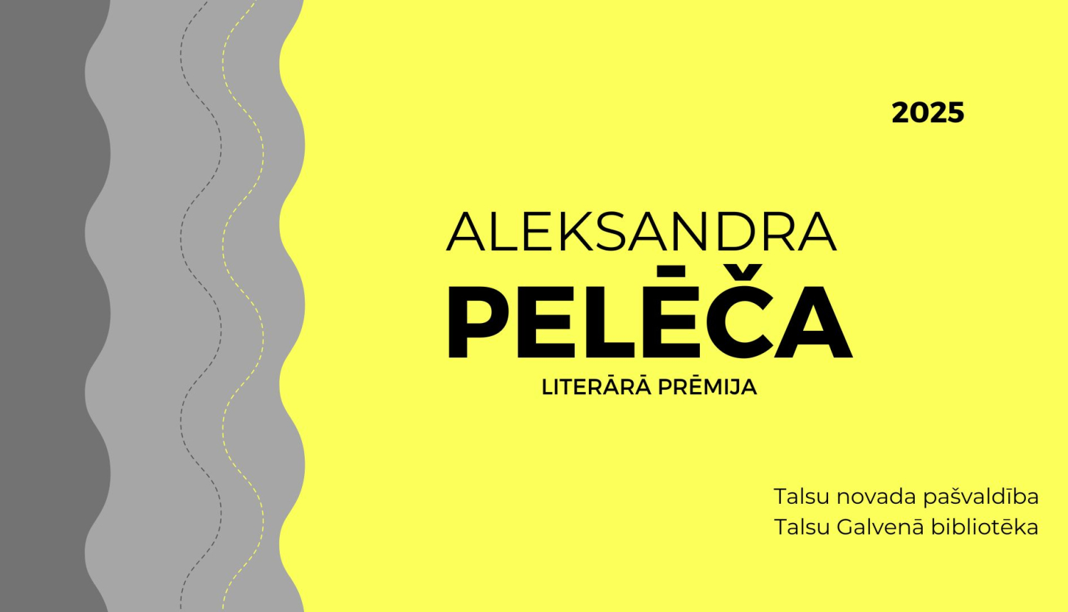 Piesaki grāmatu Aleksandra Pelēča literārās prēmijas konkursam!